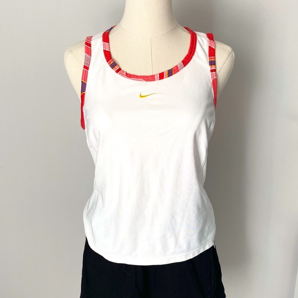 Nike White Tank Top - Picture 1 of 5